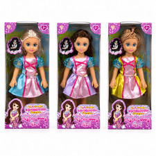 9" Fashion Princess Doll With Dress Birthday Christmas Gift Toy Doll for Girls