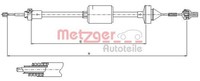Seilzug KupplungsbetÄTigung Metzger 102842 FÜR Renault