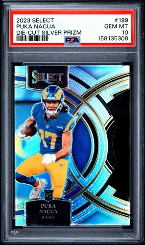 2023 Puka Nacua [Silver Prizm Die-Cut] #199