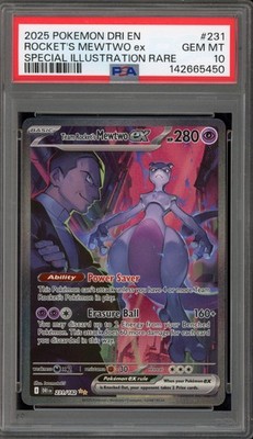 Team Rocket's Mewtwo ex #231 from Destined Rivals ((2025)) – Pokémon card