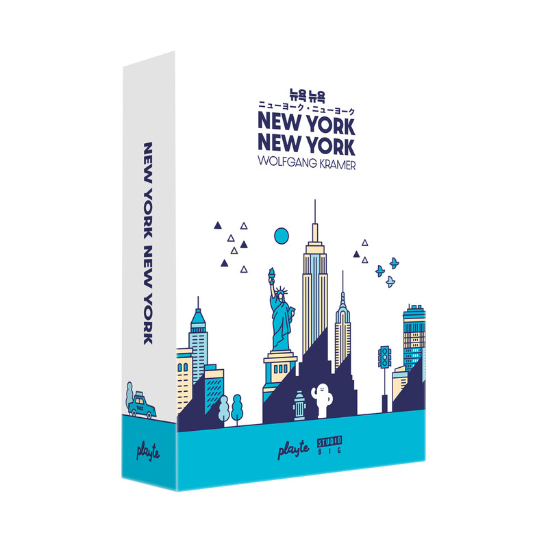 New York New York Board Game FX Schmid Wolfgang Kramer Vintage 1989 2-4P