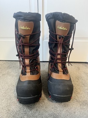 Cabela's Trans Alaska Boots Dry-Plus Insulated PAC Boots  Men's Size 10