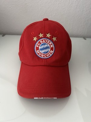 FC Bayern Munich Men s Hat Cap Red OFFICIAL TEAM 2016 Adjustable Futbol Soccer