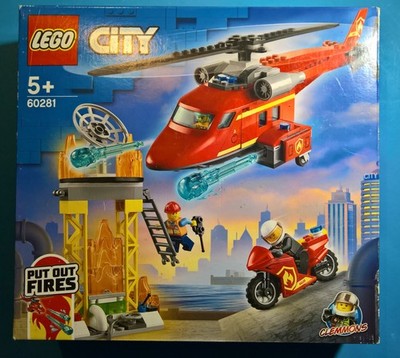 LEGO CITY 60281 Feuerwehrhubschrauber (Unvollständig) mit OVP