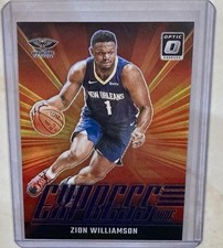 2024-25 Donruss Optic Basketball Zion Williamson Express Lane Silver Prizm #20