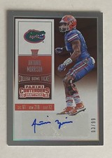 2016 Panini Contenders Draft Picks #307 Antonio Morrison Bowl Ticket /99 Auto
