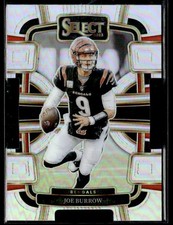 L39,814 - 2023 Select Prizm Silver Die Cut #20 Joe Burrow