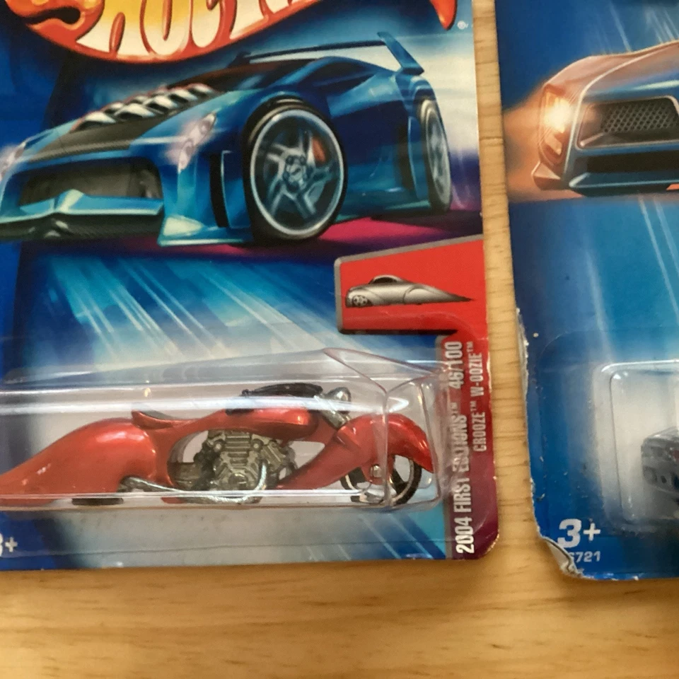 Vintage “Rare” Mattel Hot Wheels 2001 First Editions Lot of 6 NIB - Image 3 of 4