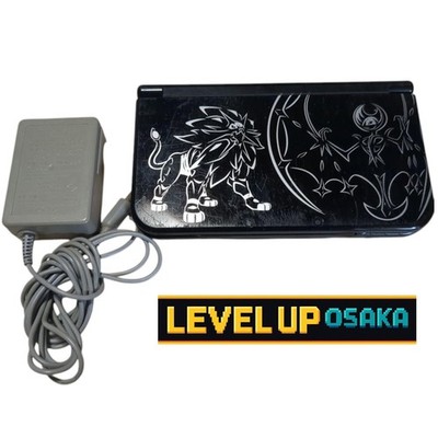 New 3DS XL LL Console Pokemon Solgaleo Lunala Black Sun and Moon