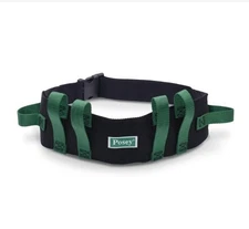 Posey Transfer Belt, Gait Belt 54" Green & Black 6537Q