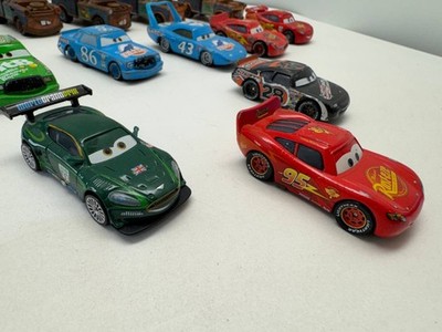 こ*う様 disny Cars pixar カーズ マテルミニカー17台 セット Vintage Disney Pixar Cars Lot 17 McQueen Mater Dinoco Chick Hicks