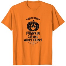 Halloween party pumpkin face pumpkin lantern T-shirt