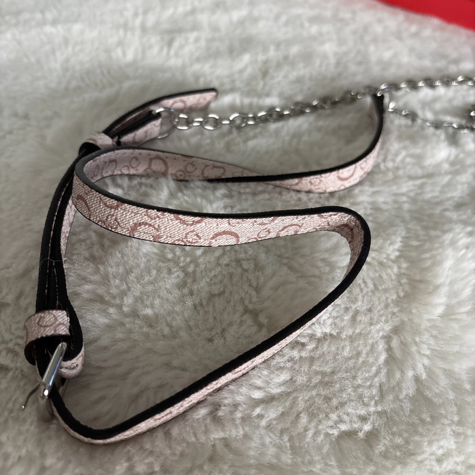 GUESS Los Angeles pastel pink Phone Wallet Satchel - Image 4 of 4