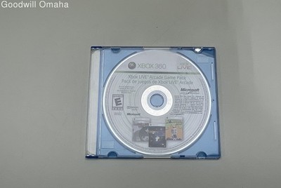 Microsoft Xbox 360 - Xbox Live Arcade Game Pack - Boot Tested