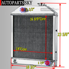 Radiator Fits Ford Tractor 2000 2600 3000 3400 3500,4400 4100 4000 C7NN8005H