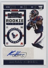 2019 Panini Contenders Rookie Ticket Karan Higdon #271 Auto 03xg