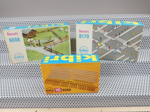 Kibri 9356 8008 8170 Vallas H0 Märklin Roco Trix Accesorios | Condition: Neu