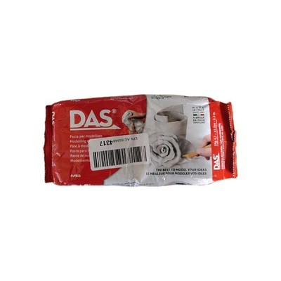 DAS Air-Hardening  Modeling Clay  2.2  lb Block, White Color New Sealed