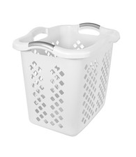 Style Selection 2-bushel Plastic Laundry Basket Hamper Clothes Storage Organizer