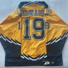 Rob DiMaio Boston Bruins 99-00 Alternate Set 1 Game Worn Used Jersey