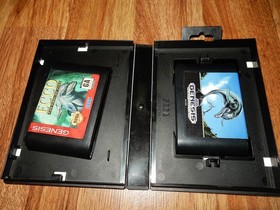 SEGA Genesis Model 2 Console (Black) w/ 2 Ecco the Dolphin Games