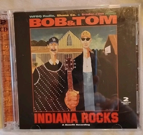 Bob & Tom "Indiana Rocks" Double CD - Radio Show Comedy, Music - 2000 Q95 - Picture 1 of 6