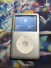 Apple iPod classic 6th Generation Silver 120 GB Works , 1000 Songs Read 
