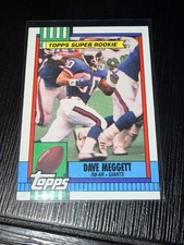 Dave Meggett Football Card Super Rookie. rookie card picture