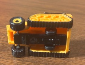 VTG Galoob Micro Machines Lot of 3 Yellow Construction Vehicles 80s/90s GUC