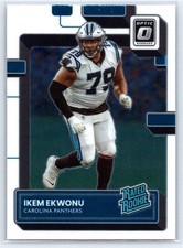 2022 Donruss Optic #253 Ikem Ekwonu RC - Carolina Panthers