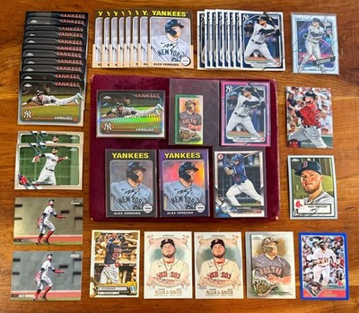 Alex Verdugo 45 Card Lot - Serial Numbered, Short Print, Refractors, Inserts, RC
