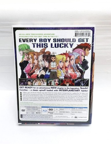 Tenchi Muyo War on Geminar (Blu-ray + DVD) W/Slipcover Anime RARE OOP NEW SEALED - Picture 2 of 2