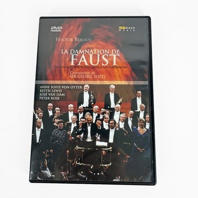 La Damnation de Faust DVD 1999 Sir Georg Solti Anne Sofie von Otter Opera