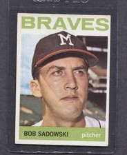 1964 Topps #271 Bob Sadowski RC (Braves) (ST)   Ex+   (Flat Rate Ship)   A1