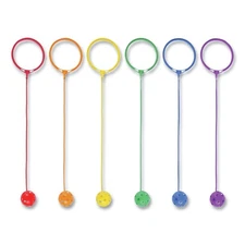 Champion Sports SBSET 5.5" Diameter Swing Ball Set - Assorted Colors (6/Set) New