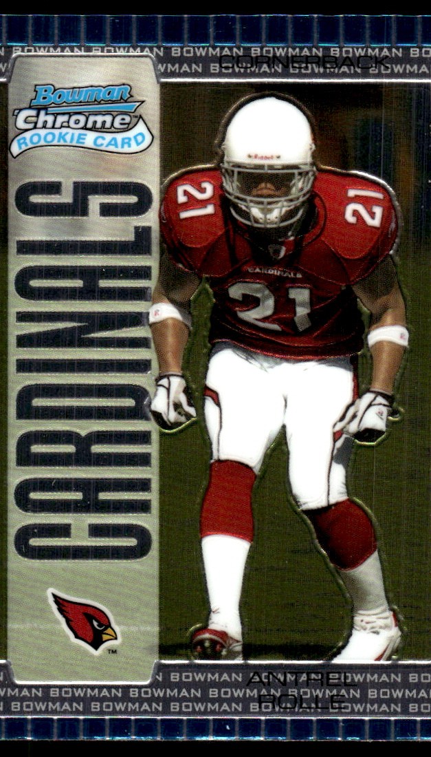 Antrel Rolle Bowman Chrome #116 Base