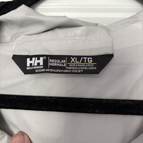 Helly Hansen Men’s XL Black Full Zip Light Jacket - Picture 2 of 3