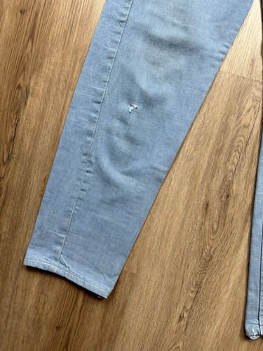1950’s Ranchcraft Youth Boys Selvedge Denim Jeans Size 25 Gripper Zipper - Picture 6 of 13