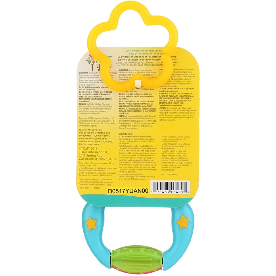 2 Pack The First Years Star Power Teether - Image 2 of 2