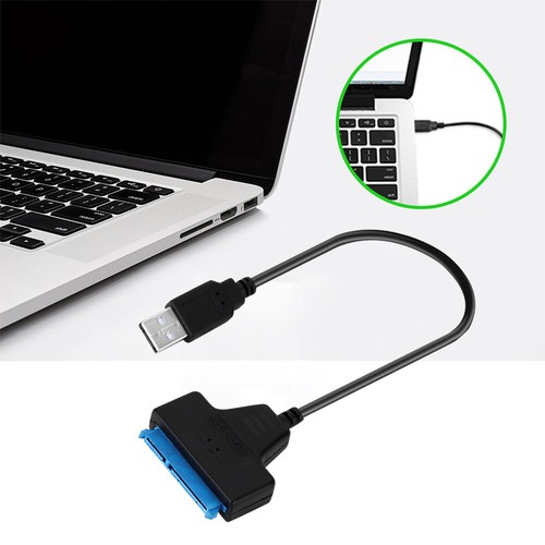 USB to SATA Adapter Cable Data Converter 3.0 to 2.5" Hard Drive SSD to USB - Afbeelding 3 van 7