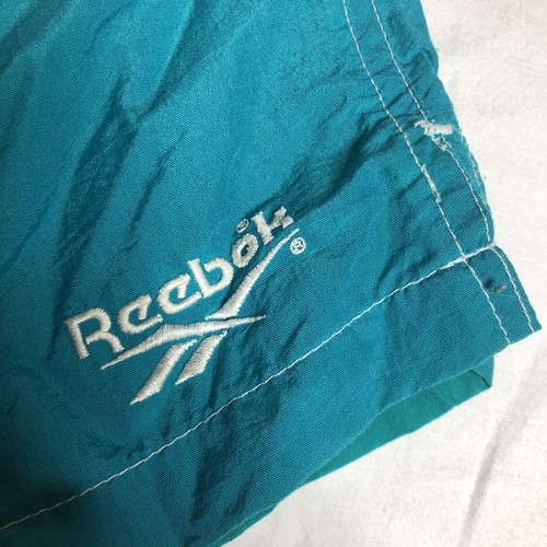 Reebok Herren Vintage Schwimmen Surfen Farbblock Shorts Größe Small 80er 90er - Bild 3 von 4