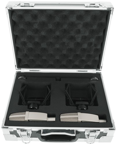 2) Se Electronics T2 Studio Recording Microphones w/Titanium Capsules+Mount+Case - Picture 9 of 12