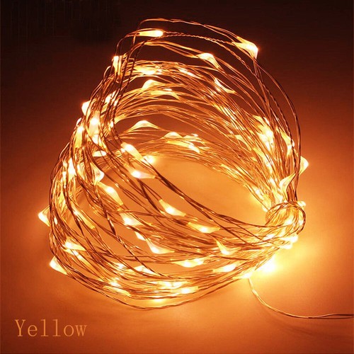 1X 5X Mini Led Fairy String Lights Copper Light Outdoor Holiday Wire For Party - Picture 16 of 23