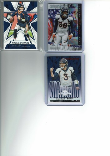2020 Rookies & Stars Football Denver Broncos Team Set (6) Base Cards +Plus+ - Picture 1 of 4