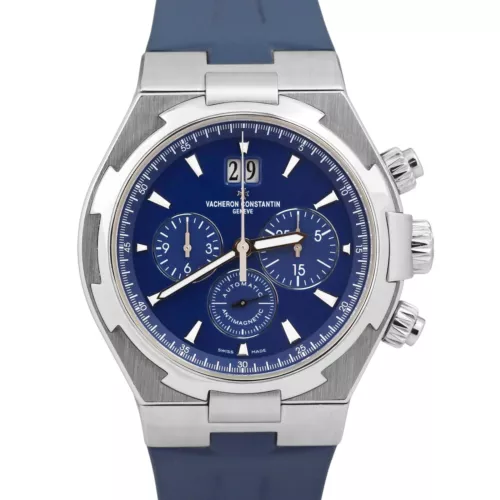 Vacheron Constantin Overseas Chronograph BLUE Stainless Steel Rubber 42mm 49150