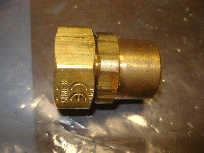 CE 8-DN-15-to  1/2 inch thread  Brass fitting