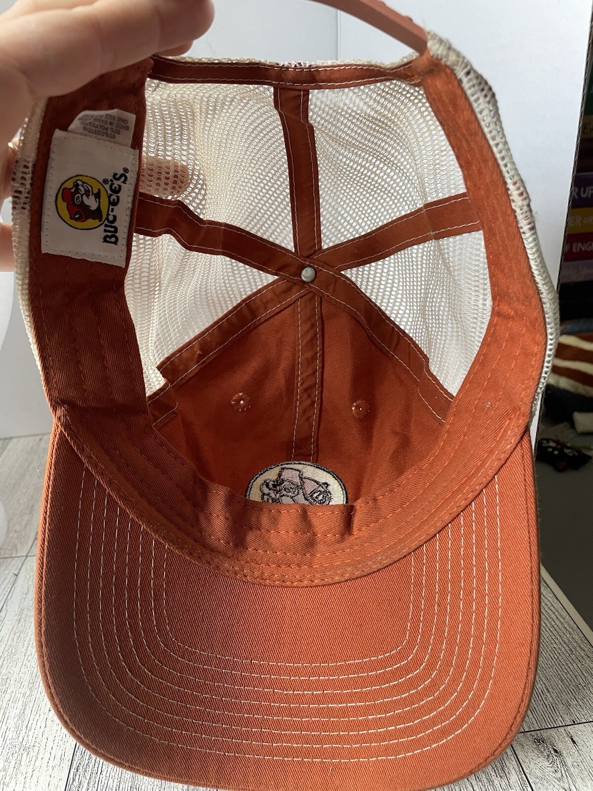 Buc-ees Mesh Back Snapbback Adjustable Trucker's … - image 6