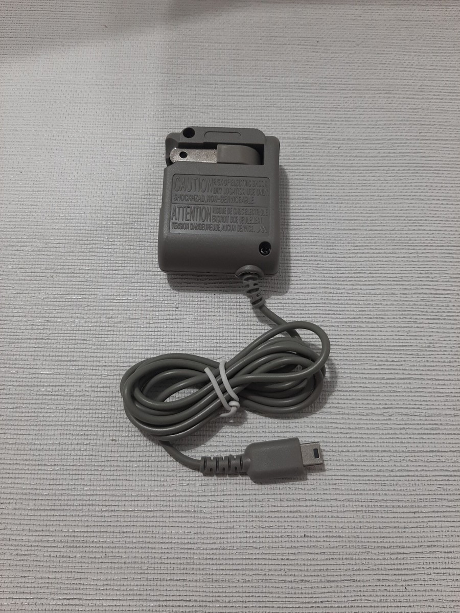 任天堂Dslite、USG-001、アダプターUSG-002 NEW Official AC Adapter Charger Wall Plug Nintendo DS Lite