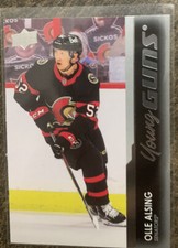 21/22 UD SERIES 1 OLLE ALSING YOUNG GUNS RC SP ROOKIE #203