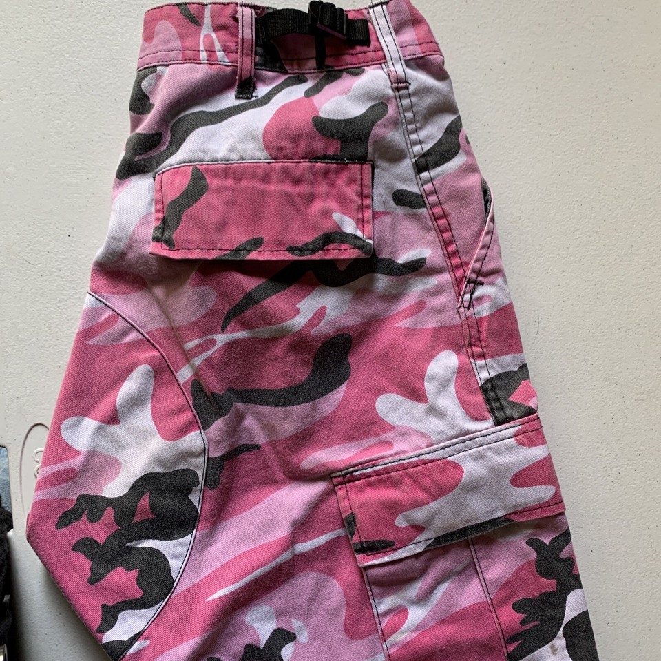 Rothco Camo Tactical BDU Pants Pink Military Women’s Cargo F13 | eBay